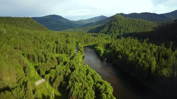 Panoramic Nature Siberian Video