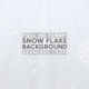 White Snow Flake Background - VideoHive Item for Sale