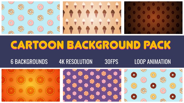 Cartoon Background Pack