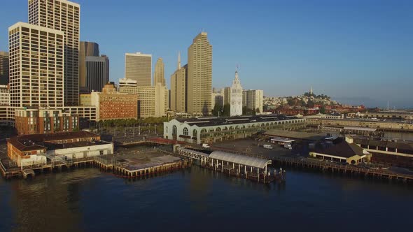 Aerial San Francisco Skyline