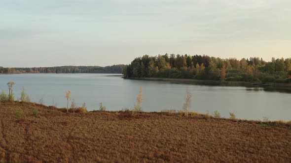 Lake in Autumn