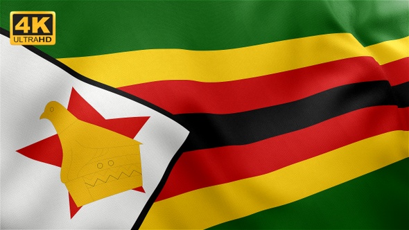 Zimbabwe Flag - 4K