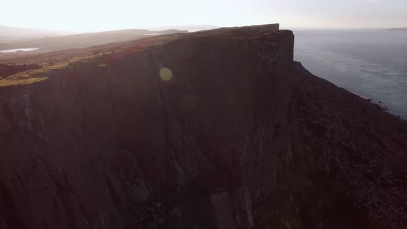 Dragonstone Cliffs. Fair Head rises 600 ft above sea level and was a set for Game of Thrones