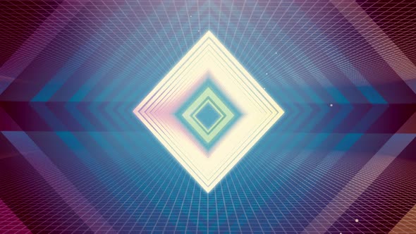 Flying Tunnel Geo Light Retro 10 4K alt