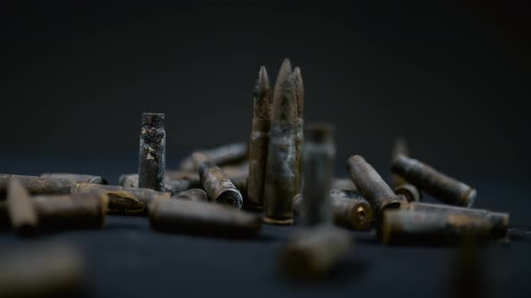 Old Bullets Side View