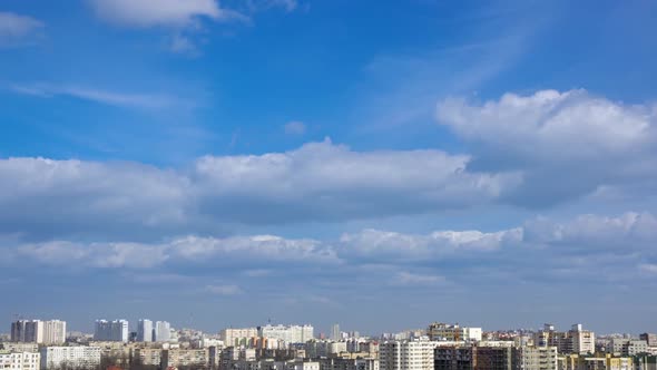 Clouds over the Rooftops of the City