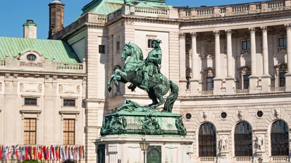 Hyperlapse of Hofburg, Vienna