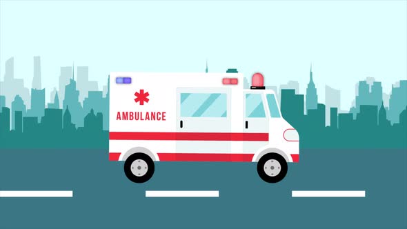 Ambulance Car 4K