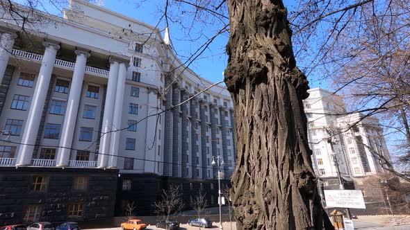 The Symbol of Politics in Ukraine  Government Building
