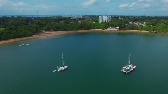 YACHT club in Tanga city, Tanzania