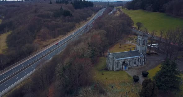 Ancient Cathedral In Scotland