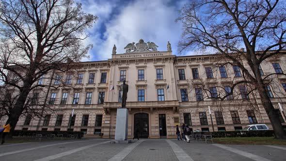 Time lapse of the city of Brno in the Czech Republic.