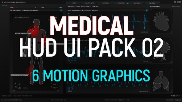 Medical HUD UI Pack 02