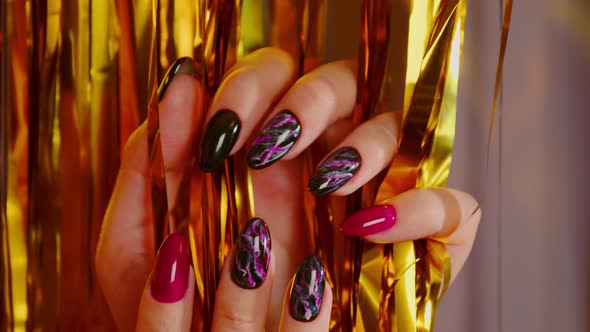 Women's Hands with Stylish Manicure