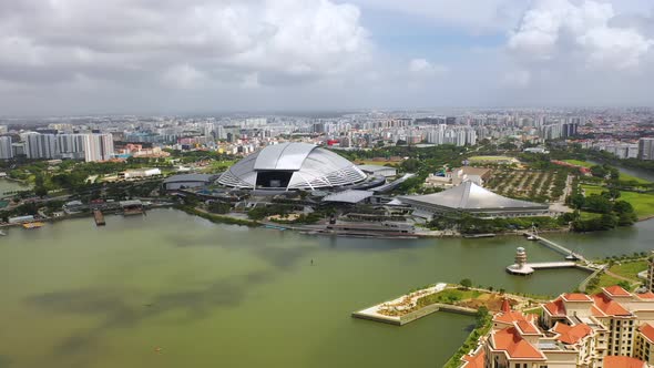 the Singapore National Stadium