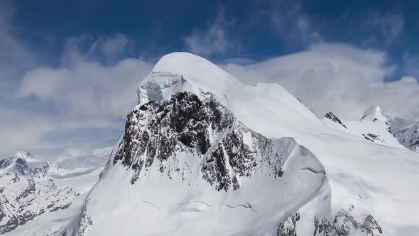 Matterhorn alps switzerland mountains snow peaks ski timelapse