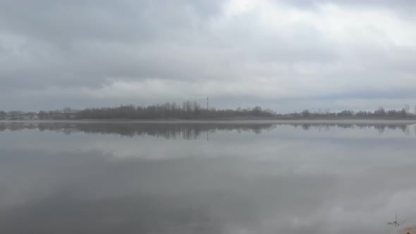 Cloudy Island River