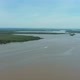 Jacui river, Islands (Porto Alegre, Rio Grande do Sul, Brazil) aerial view - VideoHive Item for Sale