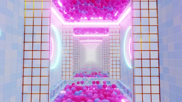 In The Room Color With Geometric Tunnel 04 HD alt