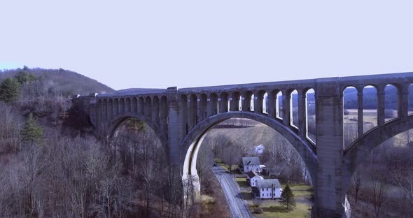 Arial Historic Viaduct