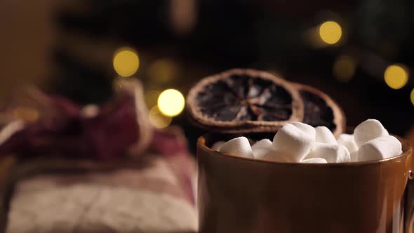 New Year's Drink  Cocoa Marshmallows