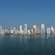 Skyscrapers in Cartagena Aerial View - VideoHive Item for Sale