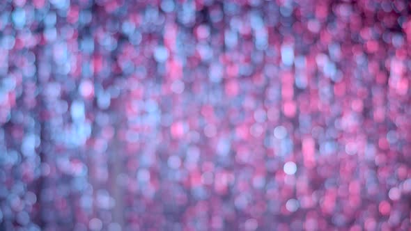 Beautiful Glamour Bokeh in Shades of Violet, Purple and Blue