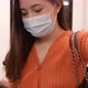 Young asian woman cover mouth , wear medical face mask to protect viruses - VideoHive Item for Sale