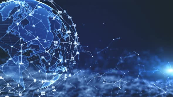 Technology Network Data Connection alt