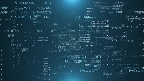 Blocks of Abstract Program Code Are Written and Moved To Virtual Space alt