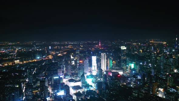 Nanjing City, Jiangsu Province, urban construction landscape