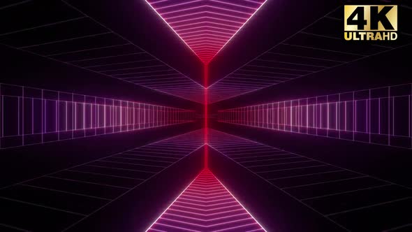 Red Wire Tunnel Vj Loop Pack