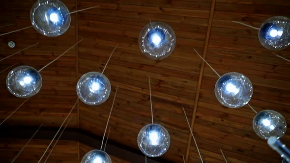 Modern ceiling lighting.