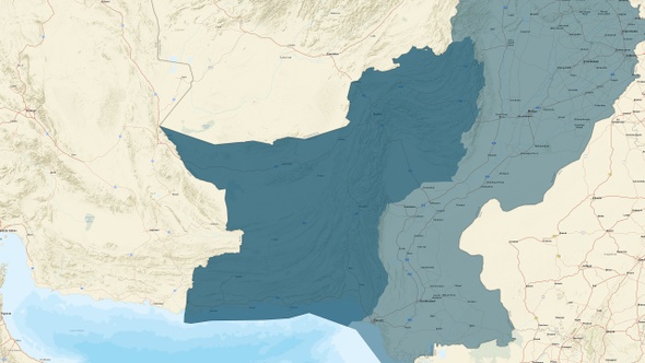 Balochistan, Pakistan Province 4k alt