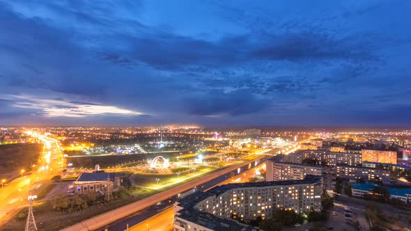 Park Named After the First President of the Republic of Kazakhstan in the City of Aktobe Day