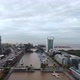Bridge, Puerto Madero, Old Cranes, Pier, Yachts (Buenos Aires) aerial view - VideoHive Item for Sale