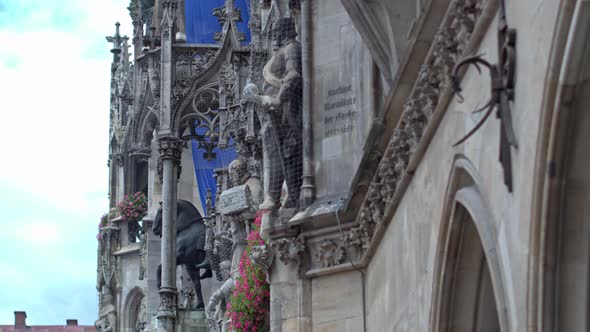 The Building of the New City Hall of Munich Is an Architectural Masterpiece.