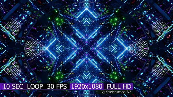 Vj Kaleidoscope  V2