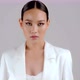 Beautiful modern look Asian businesswoman posing and looking at camera. - VideoHive Item for Sale