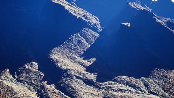 Aerial Rocky Mountains Landscape Panorama