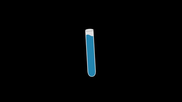 Test Tube with Liquid