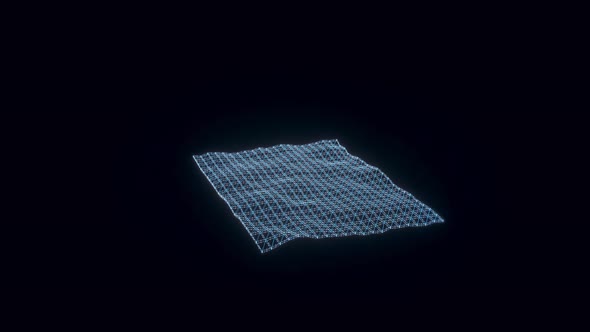 Carpet Hologram Rotating 4k alt