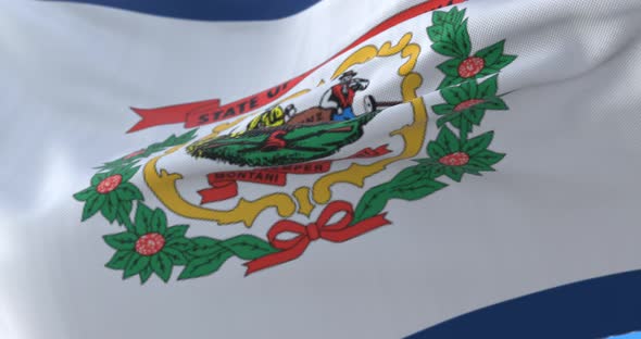 Flag of West Virginia State