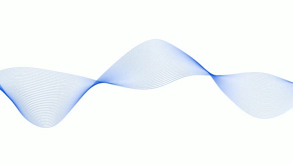 Shape line wave animated / Videohive, Motion graphics, Backgrounds, Technology