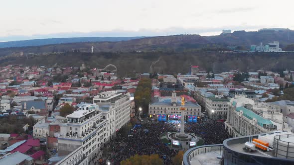 Georgia Dream Political Party Agitation Event 1 (Rising View)