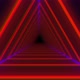 Retro Triangle Tunnel Vj Tunnel Background Loop - VideoHive Item for Sale
