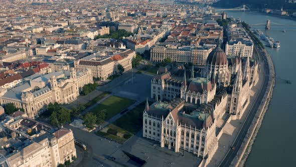 Parliament of Hungary in Budapest