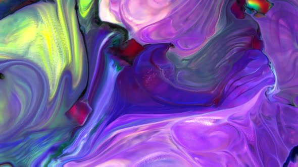 Abstract Colorful Sacral Liquid Waves Texture 330