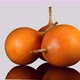 Whole ripe of organic orange Granadilla or Passion fruit maracuja rotate on white Background. - VideoHive Item for Sale