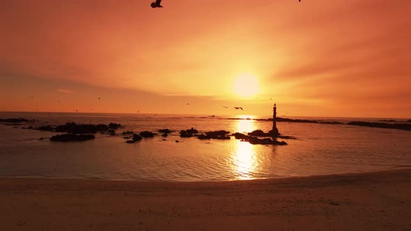 Amazing Beach Sunset